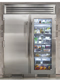 Builtin True 48 refrigerator refurbished with glass 