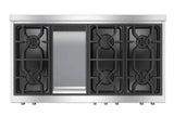 miele stove with griddle openbox