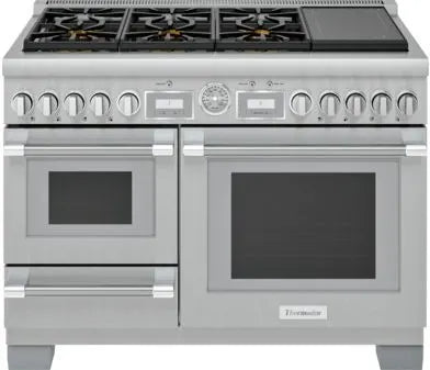 Thermador 48"Dual Fuel Range with Steam